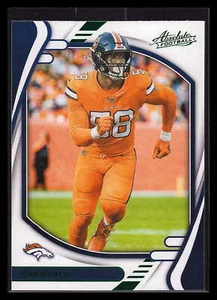 2021 Panini Absolute Von Miller Green Parallel Card Los Angeles Rams - Picture 1 of 2