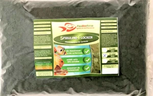 Spirulina 30% Flocken 5 L BEUTEL 800 g Futter Fischfutter Algen Barsch Aquarium - Bild 1 von 1