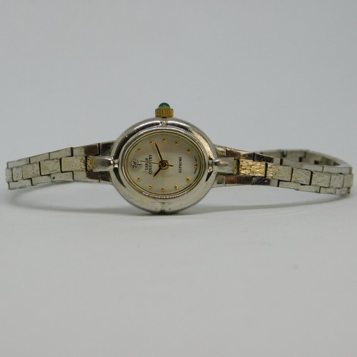 Sarah Coventry Supreme LSS025 Orologio da donna bicolore taglia Batteria nuova 6 3 4
