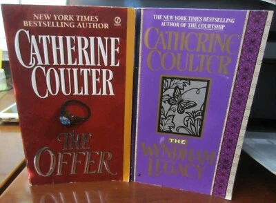 Catherine Coulter / 2 книги в мягкой обложке "Предложение и наследие Wyndham" - Изображение 1 из 2