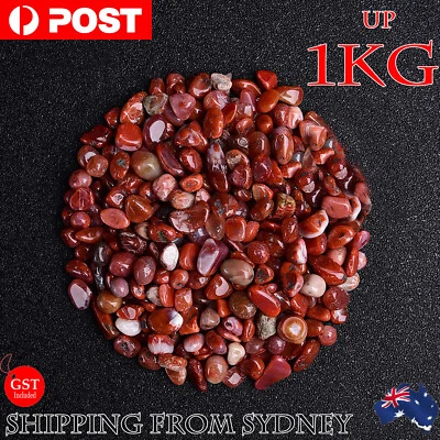 50g - 1kg Carnelian Crystal Chips BULK A Grade Natural Gemstone Polished Mini AU - image 1 of 4