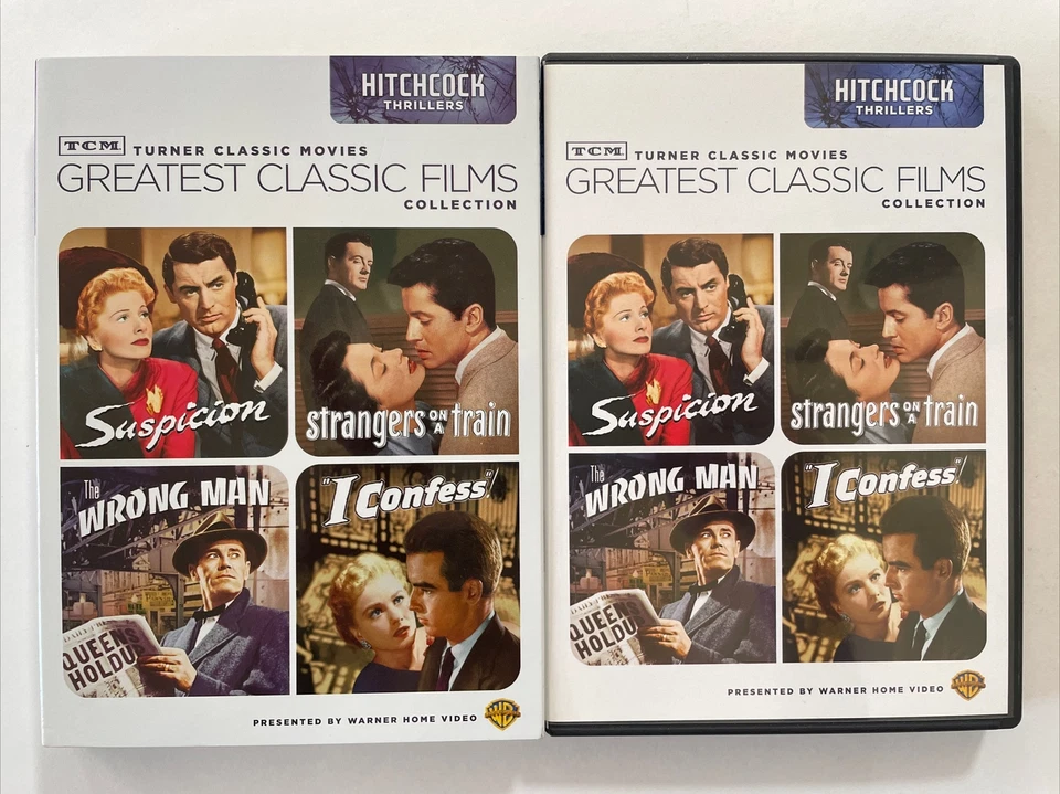 TCM Greatest Classic Films Collection: Hitchcock Thrillers Suspicion, Strangers — 第 1/1 张图片