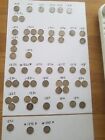 Silver Threepence JOB LOT  ANTIQUE RARE COLLECTABLE x57 coins old coins 