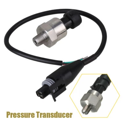 1/8" NPT Pressure Transducer Sender Sensor for Oil Fuel Diesel Gas Air Water UK - Image 1 of 4