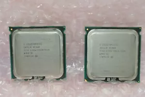 Qty (2) Intel Xeon 5140 Server LGA771 CPU Dual-Core 2.33GHz 4MB Cache SL9RW - Picture 1 of 2