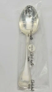 Christofle Paris .925 Sterling Silver Malmaison Serving Spoon NEW - Picture 1 of 4