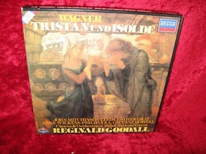 DECCA 3 CASSETTE BOX WAGNER TRISTAN UND ISOLDE GOODALL - Picture 1 of 3