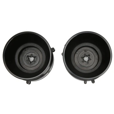 1 Pair 10 Inch Opener Polished Aluminum Alloy Universal Nab Hub Adapters For BUU - Image 1 of 4