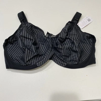 Berlei Beauty Stripe Underwired Minimizer Bra 42I - Image 1 of 3