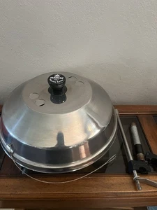 Magma Marine Kettle 14" Charcoal Grill Vented Lid Stainless Steel - Picture 1 of 6