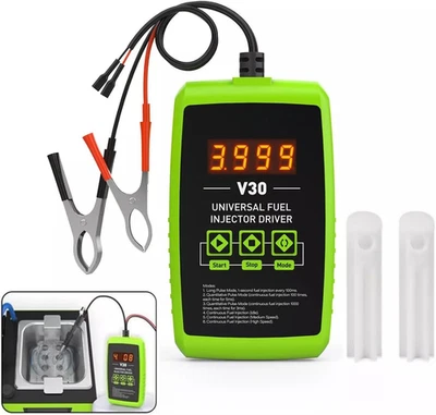12V Fuel Injector Tester Kit Universal Fuel Injector Driverbox w/6 Testing Mode - Image 1 of 4
