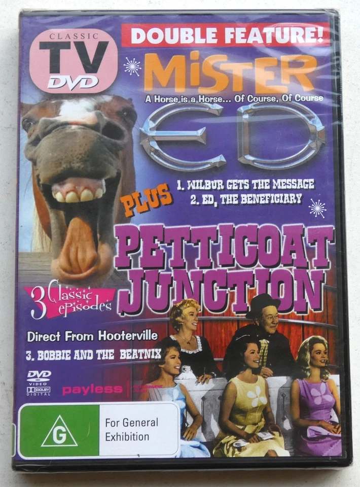Mister Ed / Petticoat Junction (DVD) Double Feature - Free Postage - image 1 of 1