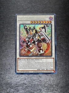 YuGiOh! Borreload Savage Dragon RA01 - Error Misprint No Name No Imprint 1st Ed - Picture 1 of 13