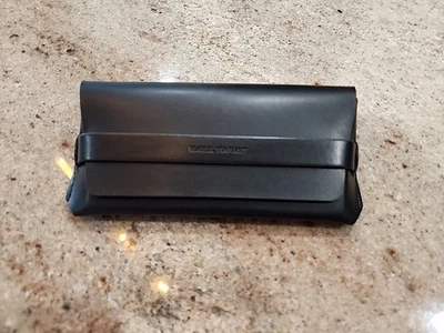 Nova Estojo de Óculos de Couro Preto ISABEL MARANT - Imagem 1 de 4