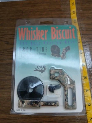 CAROLINA ARCHERY WHISKER BISCUIT QS DELUXE CAMO BOW ARROW REST 27001DTI NEW BIN8 - Image 1 of 3