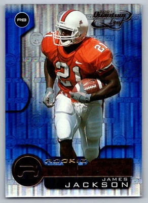 2001 Quantum Leaf James Jackson Rookie Cleveland Browns #211 - Image 1 of 2