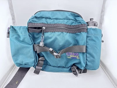 Vtg Outdoor Products Hydration Waist/Fanny Pack W/ Bottle Holders Made In USA - Image 1 of 4
