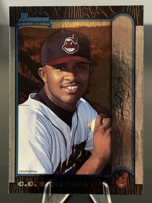 C.C. Sabathia Indians (2025 HOF) 1999 Bowman Chrome Rookie Card (RC) #344 - Image 1 of 2