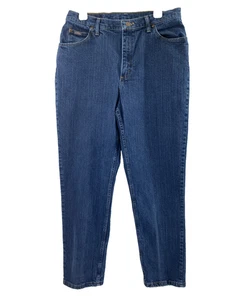 Lee Rider Mom Jeans Womens Size 16 M Straight Medium Wash Denim High Rise - Picture 1 of 11