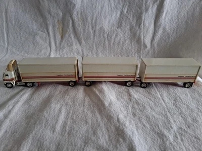 Tonkin 1/53 Kenworth COE Freightliner Triple Trailer Diecast - Image 1 of 4