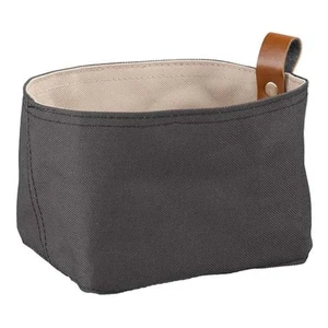 Brotkorb Stoff Farbe Grau - Beige 19x11x10,5h cm. Ideal für Restaurant - Bild 1 von 4