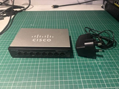 Cisco SG100D-08 v2 8-Port Gigabit Ethernet Switch with PSU - Image 1 of 3