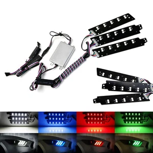Remote Control RGBW Multicolor LED DRL Board Lighting Kit For 15-17 Ford Mustang - Picture 1 of 9