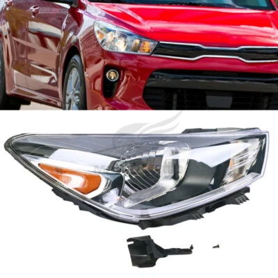 Headlight for 2018 2019 2020 Kia Rio Passenger Side 92102-H9000 Halogen - Image 1 of 4