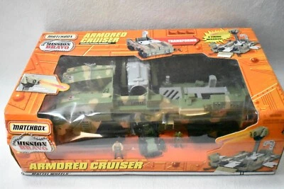 Matchbox Mission Bravo Armored Cruiser Transforms New  - Image 1 of 4