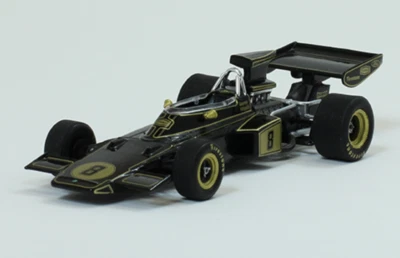 Lotus 72D 1972 Emerson Fittipaldi Rare Formula 1 F1 Diecast Car 1:43 + Magazine - Image 1 of 3