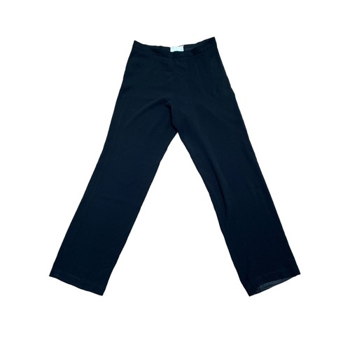 MAISON MARGIELA Pantaloni neri Martin Margiela FW 2000 vita larga taglia 44 adatti US 30