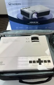 VANKYO Leisure 3W Smart Portable Advanced Mini Projector-White - Picture 1 of 5