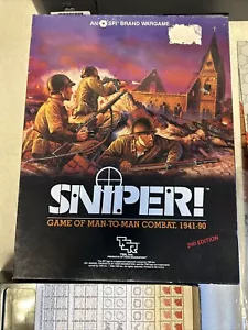 SNIPER! - partially punched and SPECIAL FORCES- SPI/TSR 1988! - UNPUNCHED!!!!! - Picture 1 of 6