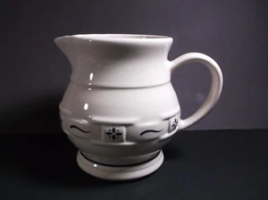 Longaberger Woven Tradition classic blue 1 quart pitcher - Picture 1 of 5