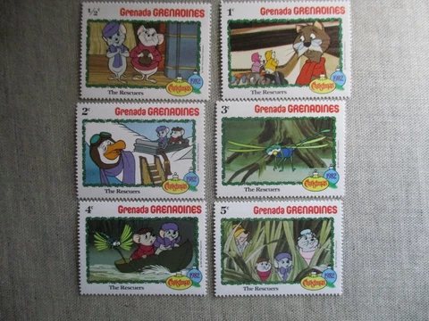Grenada Grenadines, Scott#519-524, MNH Cover