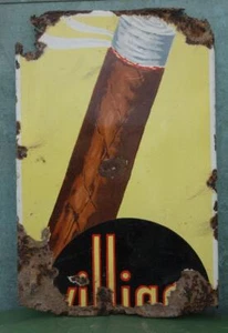 altes Emailschild Villiger Tabak - Bild 1 von 6
