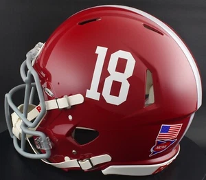 ALABAMA CRIMSON TIDE NCAA Riddell Speed Full Size AUTHENTIC Football Helmet - Picture 1 of 4