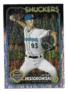Jacob Misiorowski 2024 Topps Pro Debut Sparkle Foil #PD-171 #65/175 Brewers - Picture 1 of 2