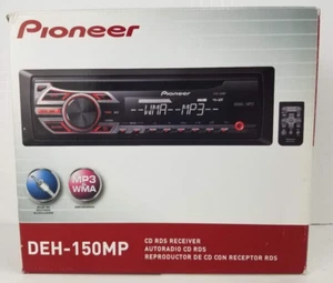Pioneer DEH-150MP Single-Din Car Stereo - Picture 1 of 11