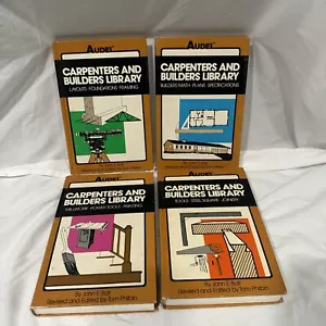 Audels Modern Carpenters and Builders Guide Library Volumes 1-4 Set 1982 HC - Picture 1 of 5