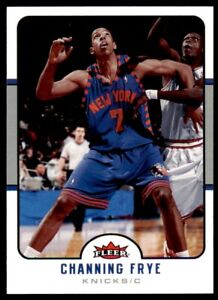 2006-07 Fleer Channing Frye . New York Knicks #132