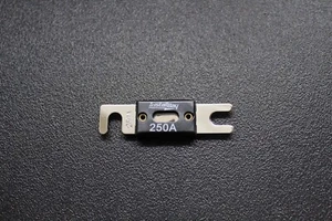 1 PACK 250 AMPERIOS FUSIBLES ANL NIQUELADO OBLEA EN LÍNEA COCHE AUDIO ESTÉREO ANL250 - Imagen 1 de 8