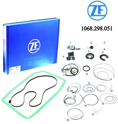 ZF6HP26 6HP28 Transmission Rebuild Kit 1068.298.051 AUDI-BMW-JAG-ROVER  - Image 1 of 2