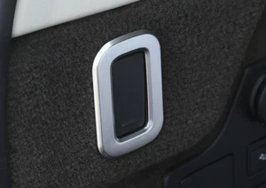 For Range Rover Evoque 2020-2023 Matte Silver Tailgate Trunk Hook Frame Trim 2pc - Foto 1 di 6