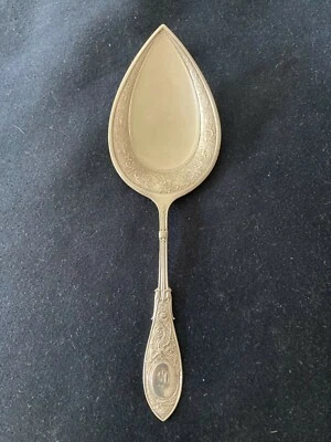 GORHAM WHITING & CO. SERVIDOR DE PASTEL Y PASTEL ARABESCO 9 PULGADAS EN MUY BUEN ESTADO Foto 1 de 4