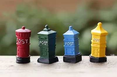 4 pcs Miniature Fairy Garden Mailbox (USA SELLER FAST SHIPPING) - Image 1 of 4