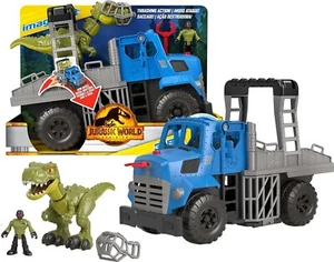 Fisher Price Imaginext Jurassic World Dominion Break Out Dino Hauler With T-Rex - Picture 1 of 6