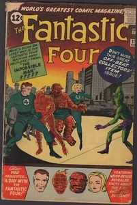 Fantastic Four 11 - 1st Appearance of the Impossible Man! - Picture 1 of 2