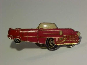 1956 Cadillac Eldorado Cabrio Auto emailliert Metall Blech Pin - Bild 1 von 2