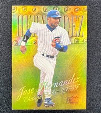 1999 Skybox Metal Universe Jose Hernandez #149 Precious Metal Gems /50 PMG 